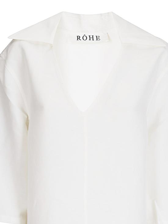 26SS 로에 롱 원피스 61933236 112310 off white - ROHE