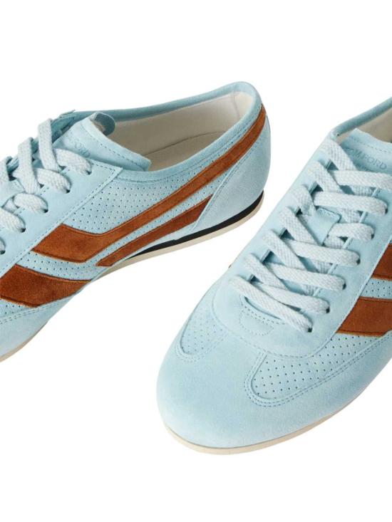 26SS 톰포드 스니커즈 J1595ICL128N URA LIGHT BLUE RUST WHITE - TOMFORD