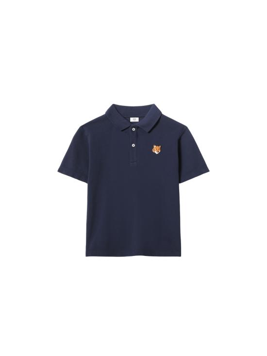 26SS [키즈] MAISON KITSUNE KID 폴로 셔츠 MQUJL00KP0003 0413 CLASSIC NAVY
