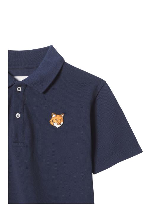 26SS [키즈] MAISON KITSUNE KID 폴로 셔츠 MQUJL00KP0003 0413 CLASSIC NAVY - OTHER BRANDS