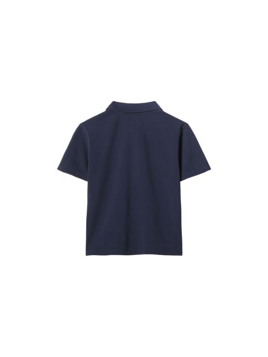 26SS [키즈] MAISON KITSUNE KID 폴로 셔츠 MQUJL00KP0003 0413 CLASSIC NAVY - OTHER BRANDS