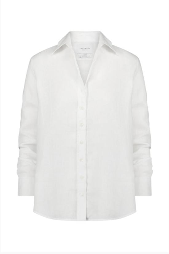  더 셔츠 셔츠 보이프렌드 셔츠 화이트 포플린 - THE SHIRT