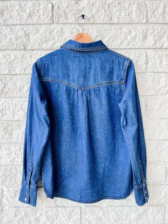  티더블유피 데님 셔츠 타운프 랜처스 딸 셔츠 파리 - TWP