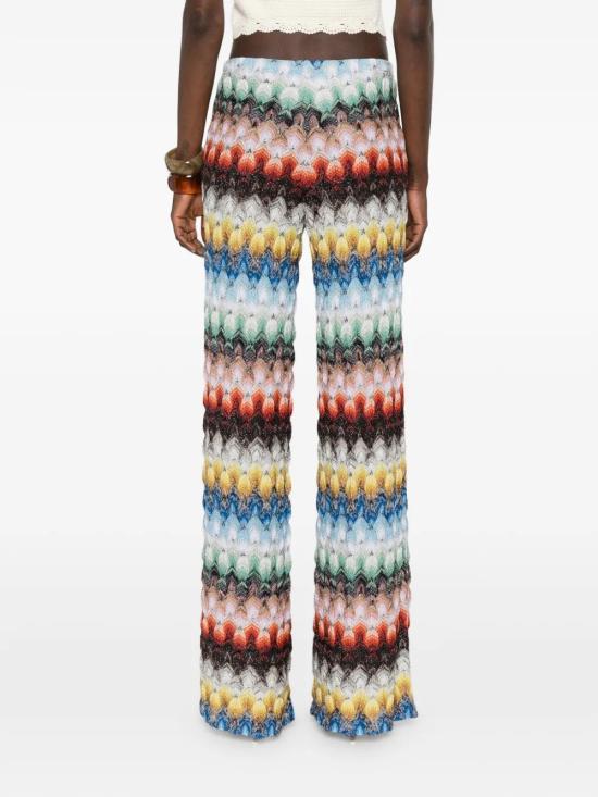 26SS 미소니 팔라초 팬츠 DS26SI0ZBR15JSMSNV Multicolor - MISSONI