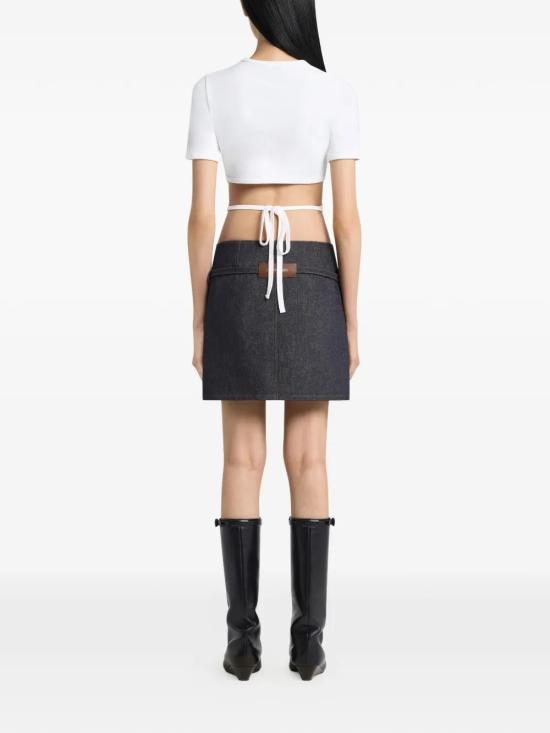 26SS 쿠레쥬 반팔 티셔츠 226JTS256JS02030001 White - COURREGES