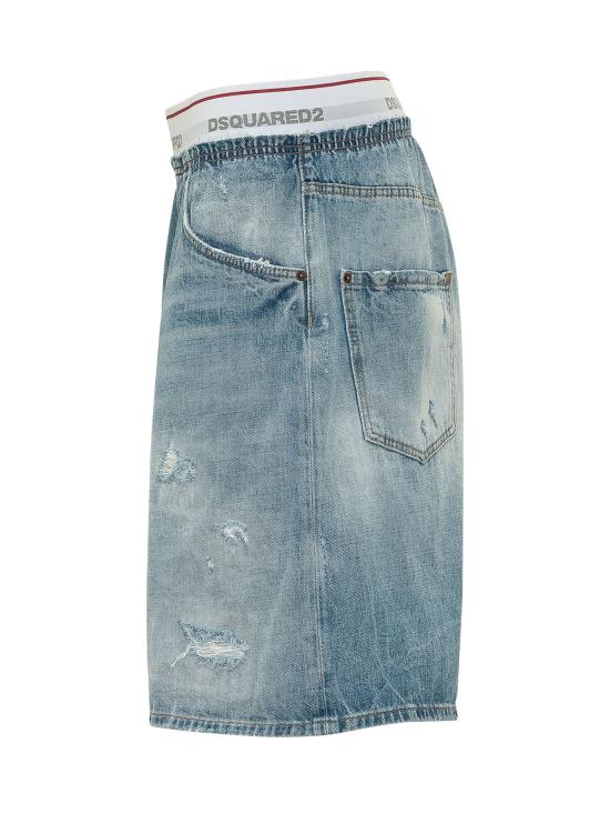 26SS 디스퀘어드2 숏팬츠 S71MU0886D30038 470 DENIM - DSQUARED2