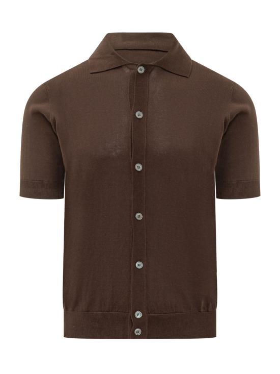 26SS 필리포 드 로렌티스 반팔 셔츠 CA1MCSU12R 290 CACAO