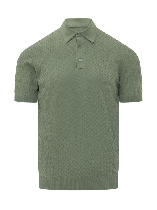 26SS 필리포 드 로렌티스 폴로 티셔츠 PL1MCCR14Q 520 SALVIA