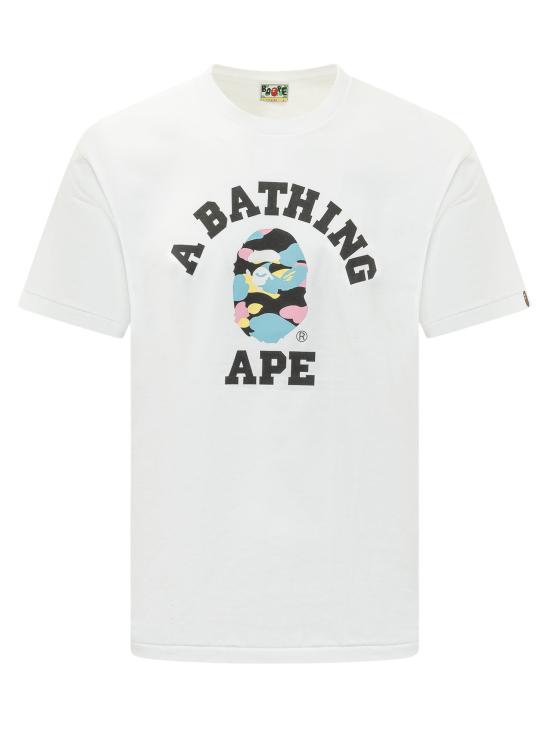 26SS 베이프 반팔 티셔츠 001TEM301025M WHITE