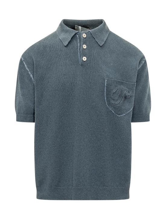 26SS 디스퀘어드2 폴로 티셔츠 S71HA1413D13214 524 NAVY BLUE