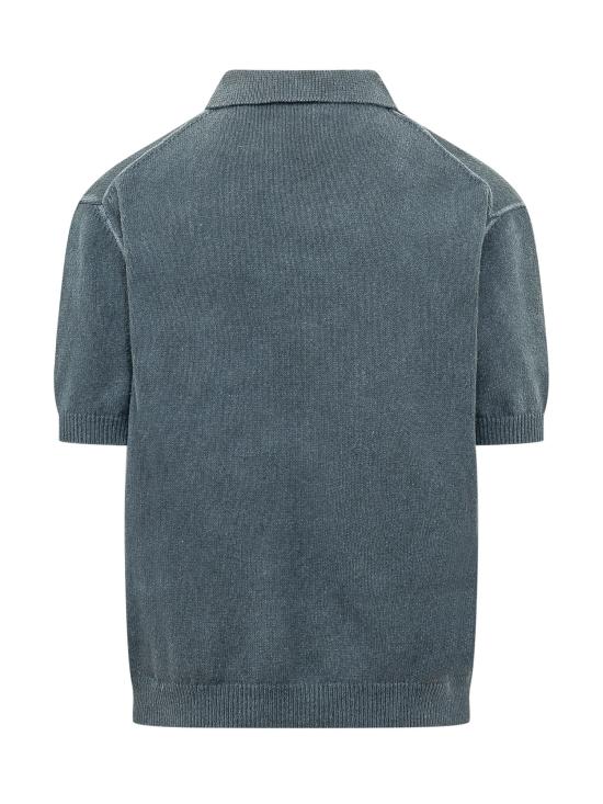 26SS 디스퀘어드2 폴로 티셔츠 S71HA1413D13214 524 NAVY BLUE - DSQUARED2