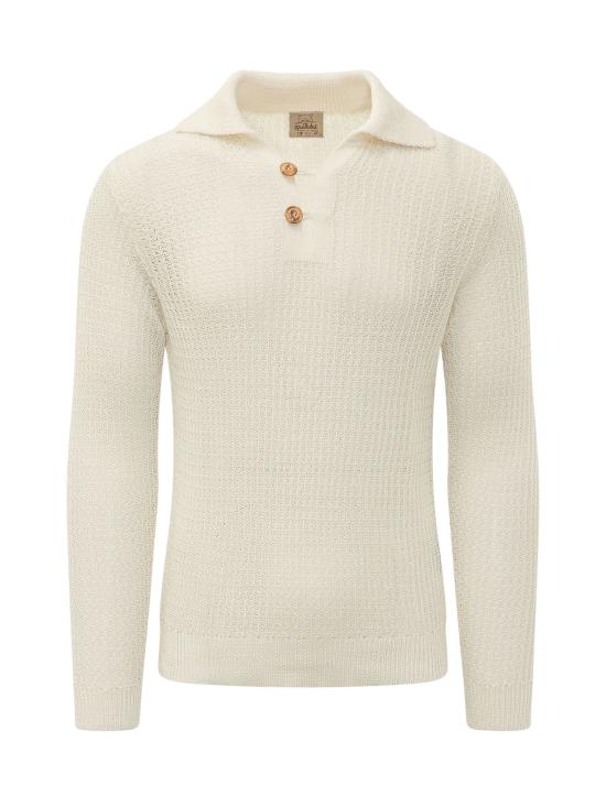 26SS 라키 스웨터 SHELBY427COBRA BIANCOLATTE BIANCO LATTE