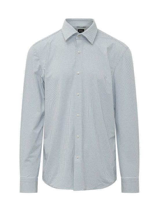 26SS 보스 긴팔 셔츠 50561113 404 DARK BLUE