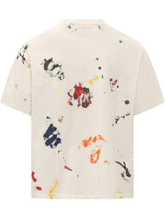 26SS 갤러리 디파트먼트 반팔 티셔츠 TOP009 WASHEDCREAM WASHED CREAM - GALLERY DEPT