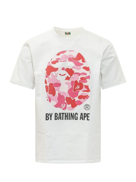 26SS 베이프 ABC 카모 BY BATHING APE 티셔츠(M) 001TEM301005M WHXPK WHITE X PINK