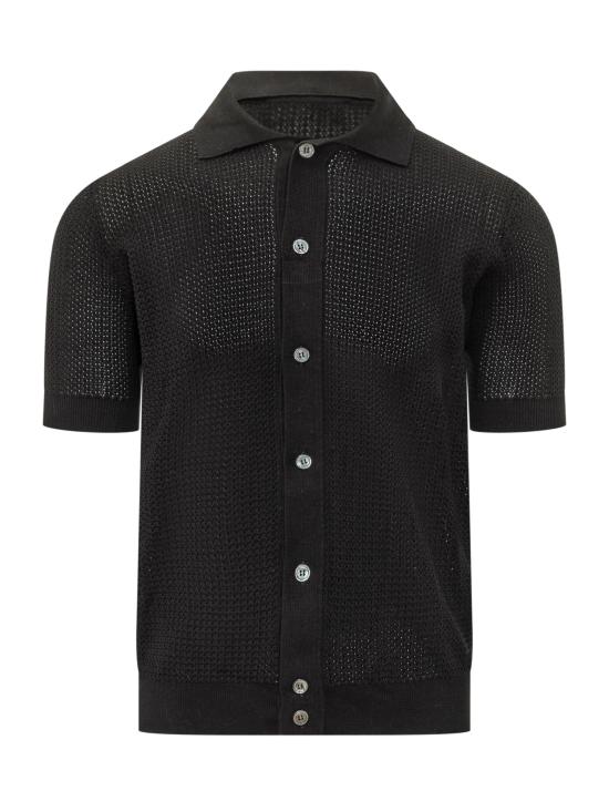 26SS 필리포 드 로렌티스 반팔 셔츠 CA3MCCR14L 990 NERO