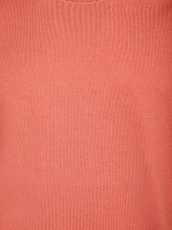26SS 브루넬로 쿠치넬리 자수 로고 티셔츠 M0B137427 CQP04 Orange - BRUNELLO CUCINELLI