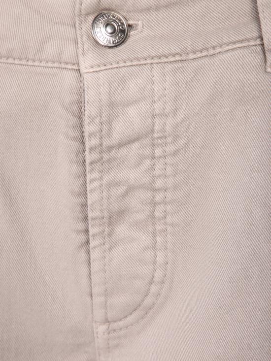 26SS 브루넬로 쿠치넬리 라이트웨이트 데님 팬츠 M277PD3210 C7500 Brown - BRUNELLO CUCINELLI