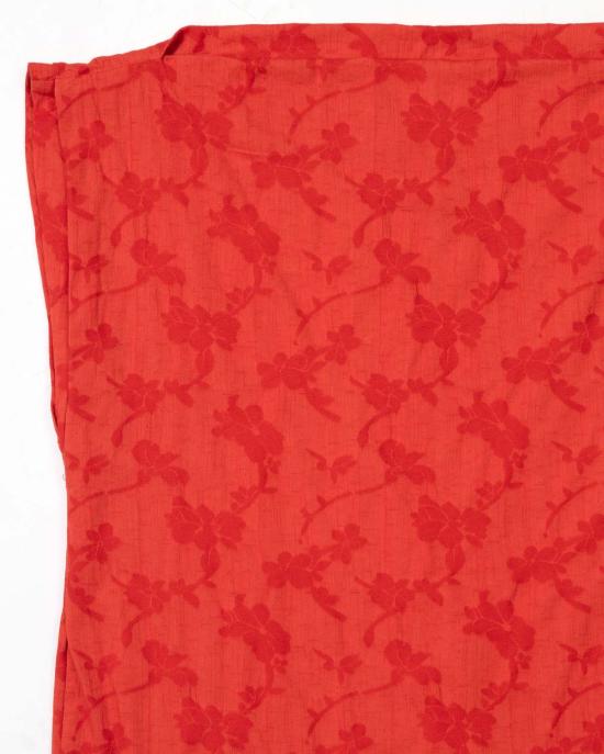  론 민소매 티셔츠 Lwn 핀치 탑 플로럴 자카드 - LWN