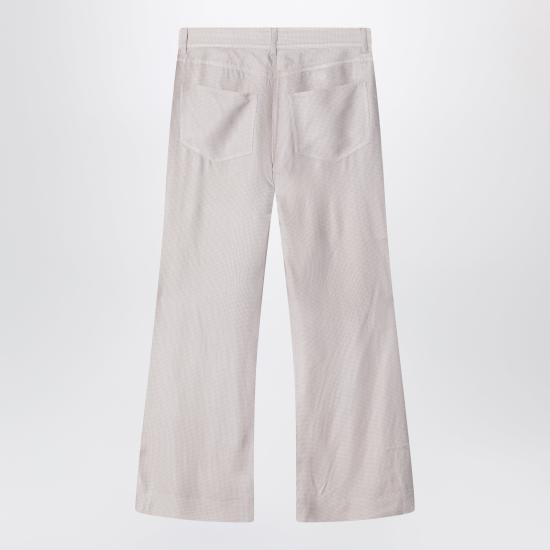 26SS 아크네 스튜디오 캐주얼 체크 트라우저 AK1032VI Beige - ACNE STUDIOS