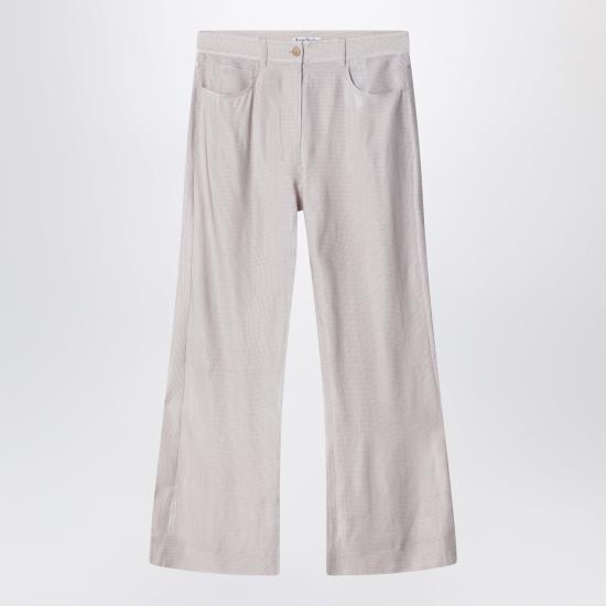 26SS 아크네 스튜디오 캐주얼 체크 트라우저 AK1032VI Beige