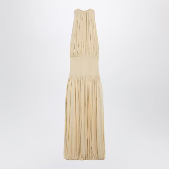 26SS 토템 롱 원피스 262 WRD0320FB0635 Yellow - TOTEME