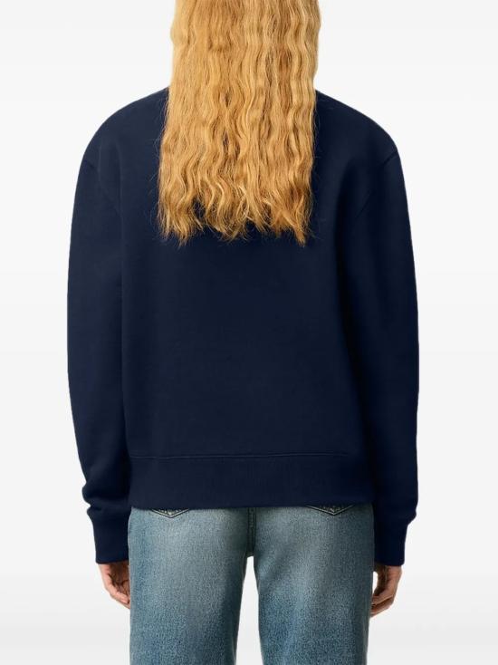 26SS 아미 스몰 하트 로고 스웨트셔츠 BFUSW035 730 430 Blue - AMI