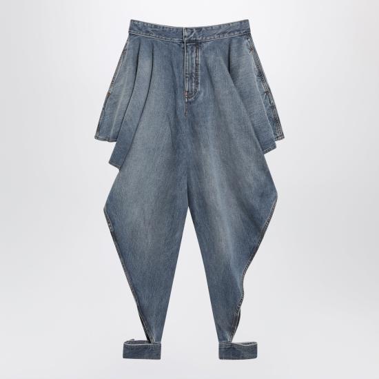 26SS 알라이아 데님 팬츠 AA9P1374D026CDE Blue