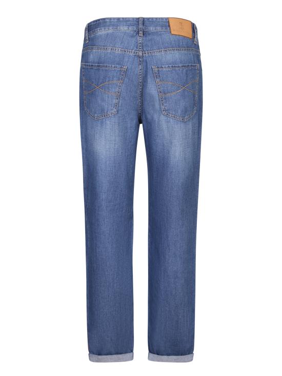 26SS 브루넬로 쿠치넬리 데님 팬츠 ME645D3210 C1471 Blue - BRUNELLO CUCINELLI