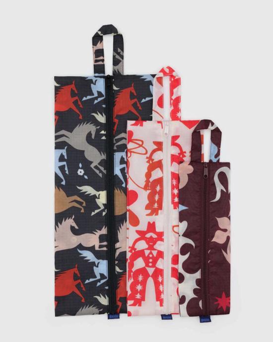  바쿠 뷰티 케이스 바구 3D 지퍼 세트 - BAGGU