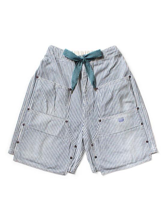  캐피탈 숏팬츠 Kapital 10oz Hickoree W Knee Easy Short Pants