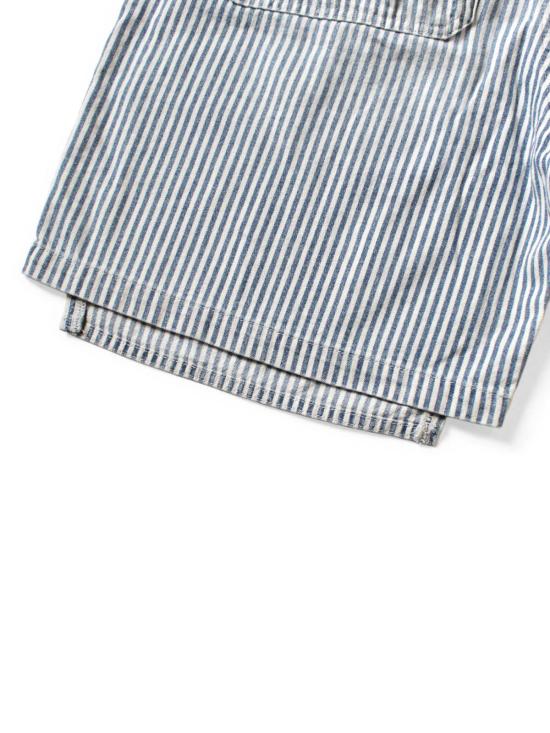  캐피탈 숏팬츠 Kapital 10oz Hickoree W Knee Easy Short Pants - KAPITAL