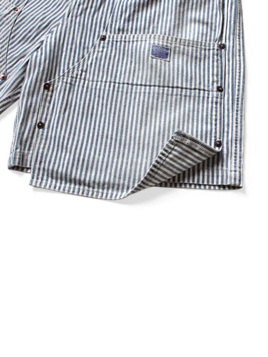  캐피탈 숏팬츠 Kapital 10oz Hickoree W Knee Easy Short Pants - KAPITAL