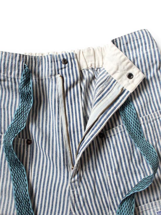  캐피탈 숏팬츠 Kapital 10oz Hickoree W Knee Easy Short Pants - KAPITAL