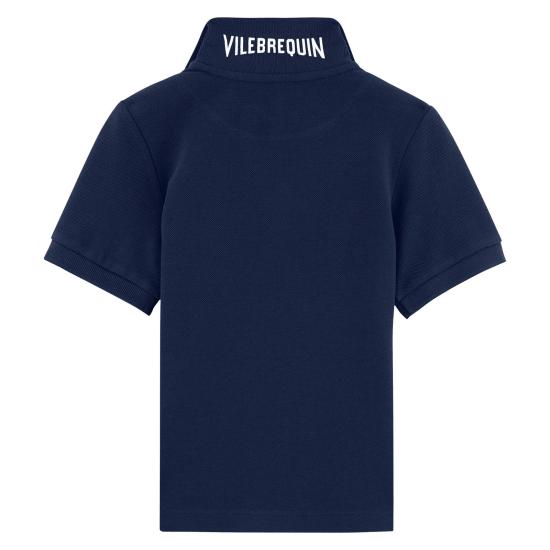 26SS 빌보콰 폴로 티셔츠 POOH2N00 BLUE - VILEBREQUIN