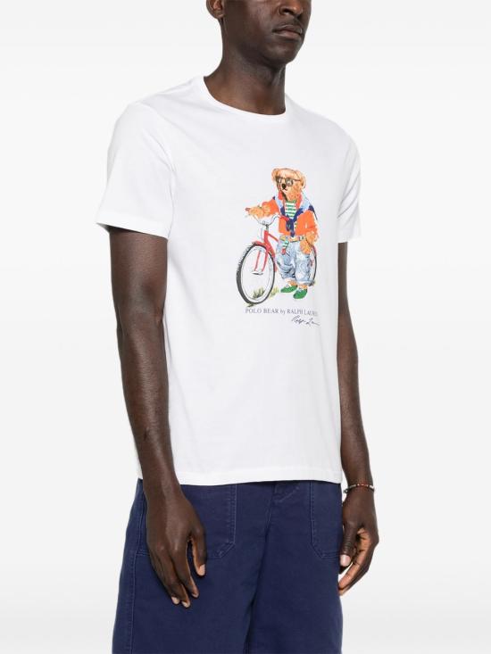 26SS 폴로 랄프로렌 반팔 티셔츠 710B16612 002 Bianco - POLO RALPH LAUREN