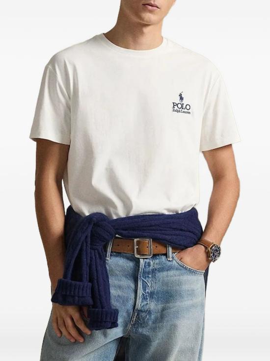 26SS 폴로 랄프로렌 반팔 티셔츠 710981136 504 Bianco