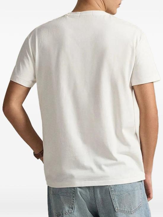 26SS 폴로 랄프로렌 반팔 티셔츠 710981136 504 Bianco - POLO RALPH LAUREN