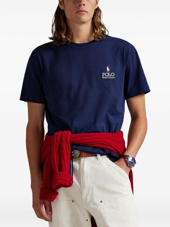 26SS 폴로 랄프로렌 반팔 티셔츠 710981136 009 Blue - POLO RALPH LAUREN