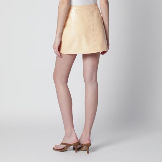 26SS 쿠레쥬 숏 스커트 223CJU001VY0014 Orange - COURREGES