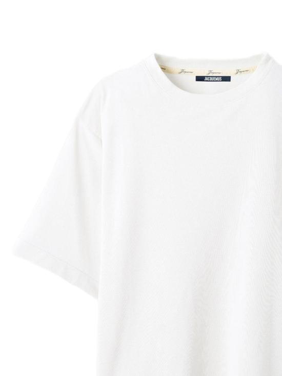 26SS 자크뮈스 반팔 티셔츠 TSW00588AJ00254 100 White - JACQUEMUS