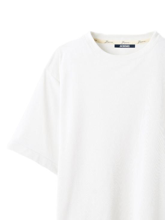 26SS 자크뮈스 반팔 티셔츠 TSW00588AJ00254 100 White - JACQUEMUS