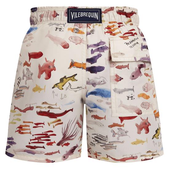 26SS [키즈] 빌보콰 스윔팬츠 JIMEB128 WHITE - VILEBREQUIN
