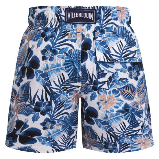 26SS [키즈] 빌보콰 스윔팬츠 JIIEF125 WHITE BLUE - VILEBREQUIN