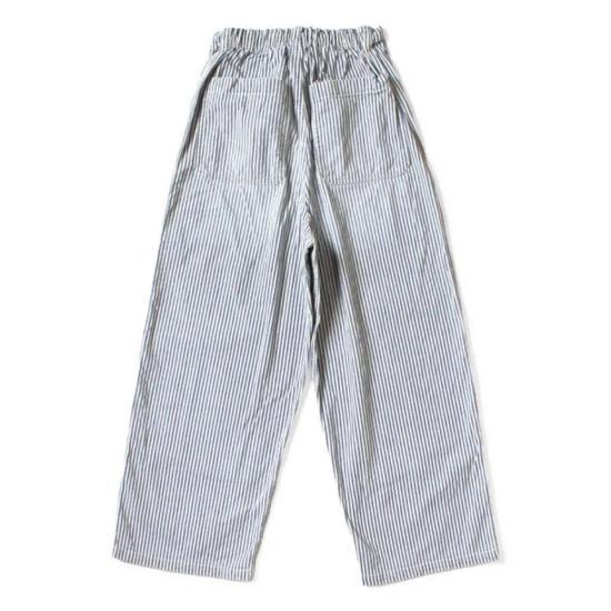  캐피탈 스트레이트 팬츠 Kapital 10oz Hickoree W Knee Easy Baggy Pants - KAPITAL