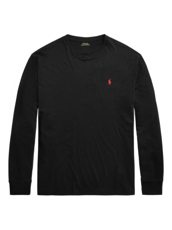 26SS 폴로 랄프로렌 긴팔 티셔츠 710671468 001 Black