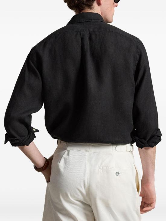 26SS 폴로 랄프로렌 긴팔 셔츠 710966294 019 Black - POLO RALPH LAUREN