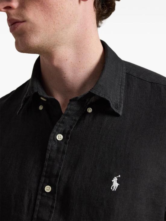 26SS 폴로 랄프로렌 긴팔 셔츠 710966294 019 Black - POLO RALPH LAUREN