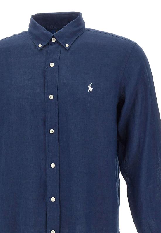 26SS 폴로 랄프로렌 셔츠 710966294 504 Blue - POLO RALPH LAUREN