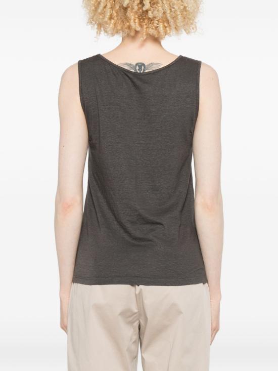 26SS 안네클레르 민소매 티셔츠 D1677 475163 Brown - ANNECLAIRE